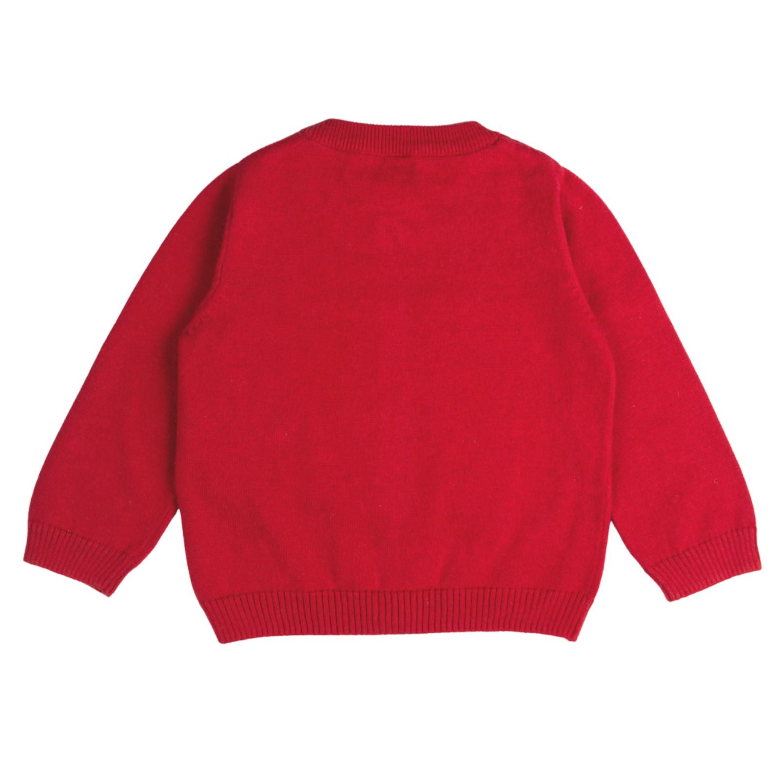 Wishful Santa Sweater - Deep Red