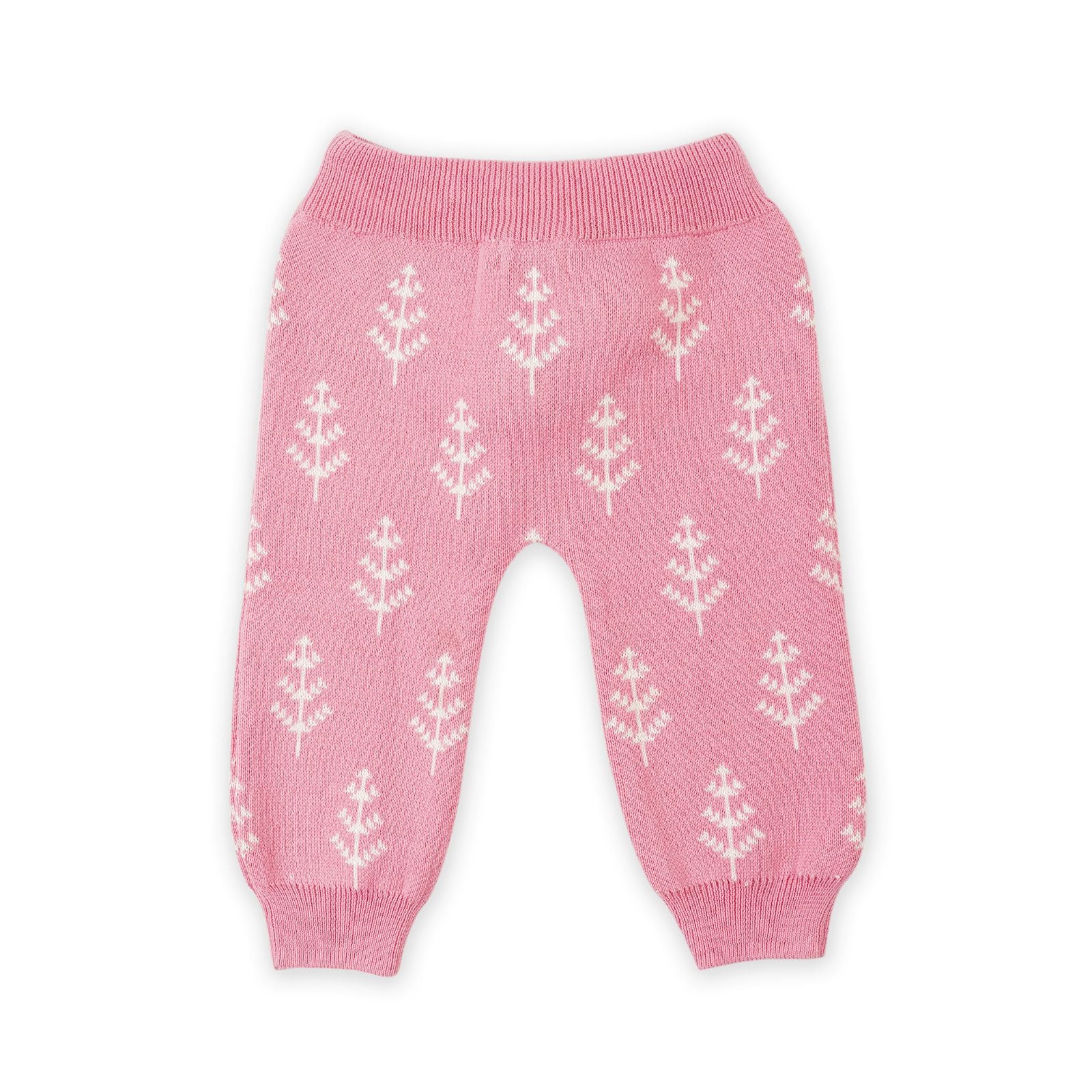 Wiskers Jacquard Sweater Set of 2 - Pink