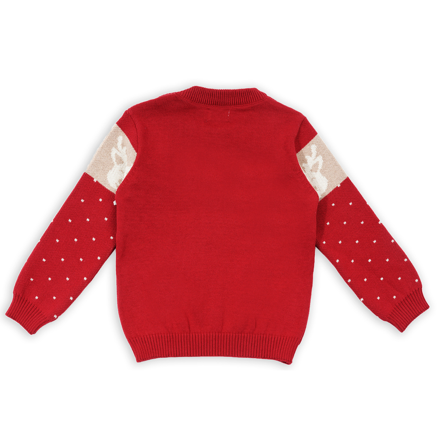 Soulful Reindeer Jacquard Sweater Set of 3 - Multicolor