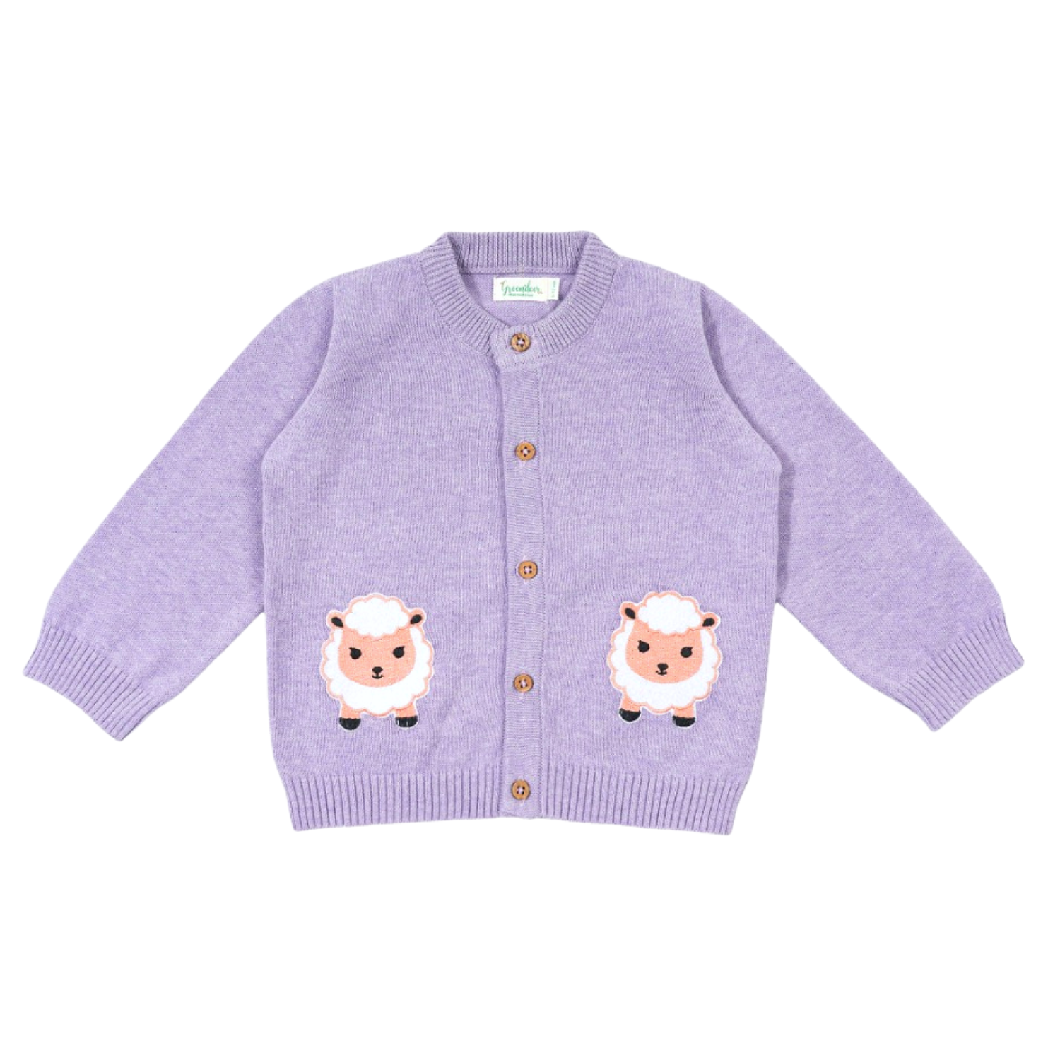 Fluffy Sheep Lavender Sweater