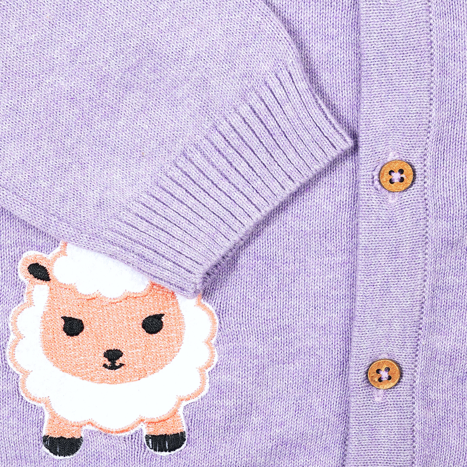 Lavender Fluffy Sheep Sweater Set
