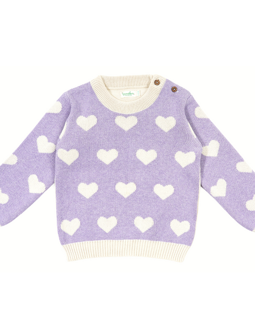 Blue and Lavender Ballon Love Sweater Combo Set of 2