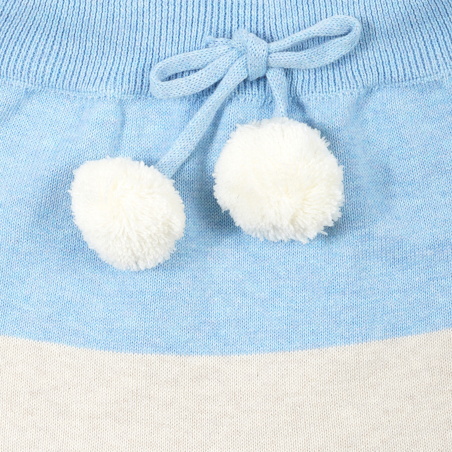 Blue Happy Ballon Sweater Set